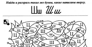 Занятие по обучению грамоте в подготовительной логопедической группе “Звук, буква “Шш”